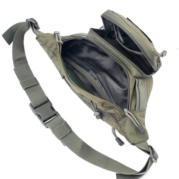 Fanny Pack Military Waist Bag Pack Hip Bum Bag - Picture 8 of 16